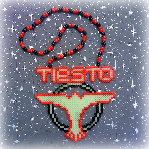 Tiesto Glow in the Dark Kandi Necklace - Picture 4 of 7